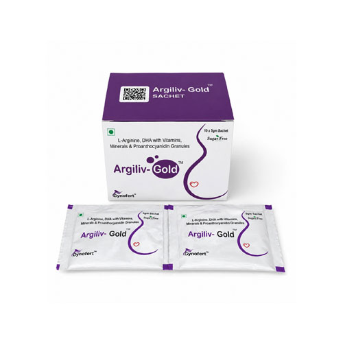 L-arginine, DHA with Vitamins, Minerals and Proanthocyanidin Granules