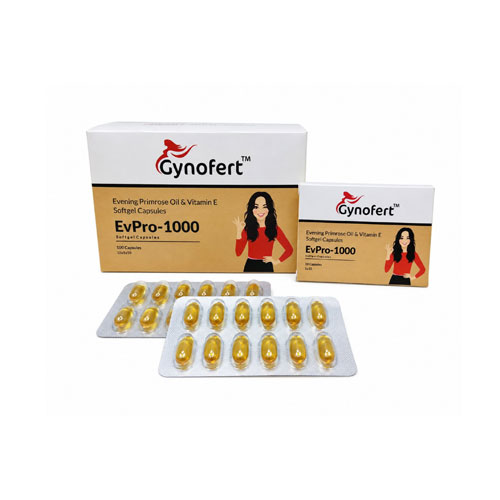 Evening Primrose Oil & Vitamin E Softgel Capsules