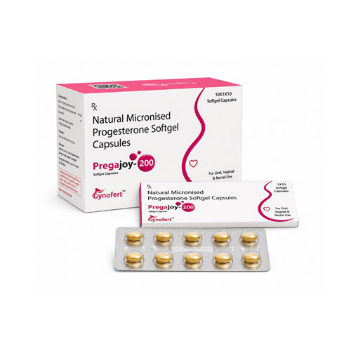 Natural Micronised Progesterone Softgel Capsules