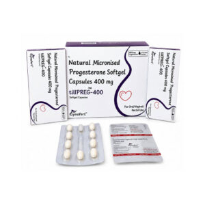 Natural Micronised Progesterone Softgel Capsules 400 mg